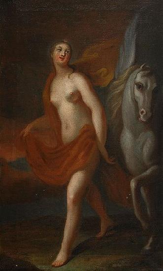 geoorg engelhard schroder Athena och Pegasus oil painting image